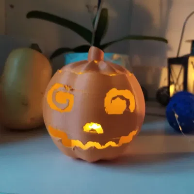 Đèn bí ngô Jack-O-Lantern cho trang trí Halloween