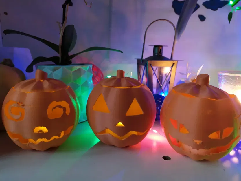 Đèn bí ngô Jack-O-Lantern cho trang trí Halloween - Image 3