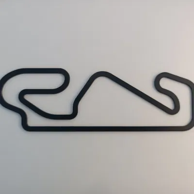 Mô hình chi tiết Circuit de Barcelona-Catalunya 20cm