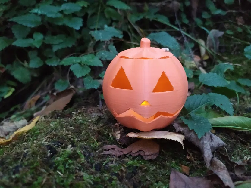 Đèn bí ngô Jack-O-Lantern cho nến LED - Image 2