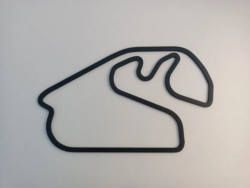 Mô hình đường đua Autodromo Jose Carlos Pace chi tiết cao - Image 1