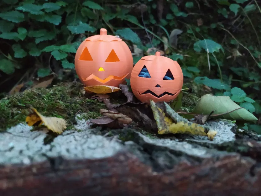 Đèn bí ngô Jack-O-Lantern cho nến LED - Image 4