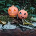 Đèn bí ngô Jack-O-Lantern cho nến LED - Thumbnail 4