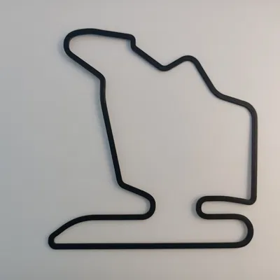 Mô hình chi tiết đường đua Hungaroring 20cm