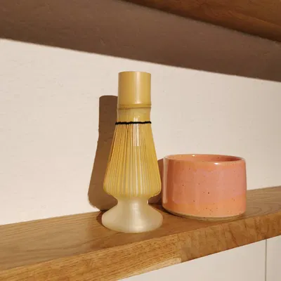 Giá đỡ cho chổi đánh trà matcha bằng PLA