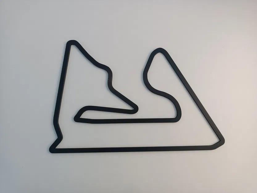 Mô hình chi tiết đường đua Bahrain International Circuit - Image 1