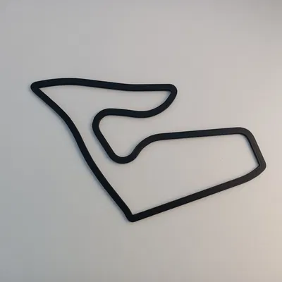 Mô hình chi tiết đường đua Red Bull Ring tại Áo