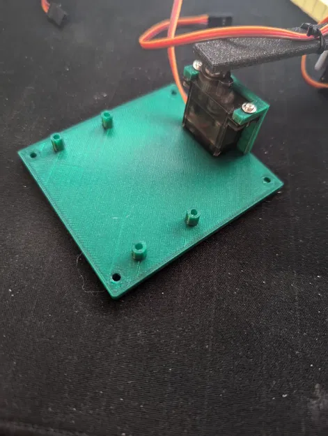 Giá đỡ động cơ vai cho BrachioGraph tương thích với Servo SG91R - Image 1