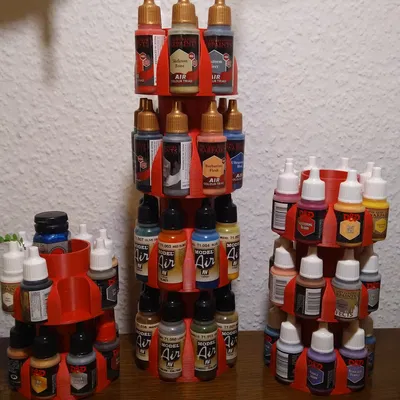 Giá đỡ sơn xoay cho bộ dụng cụ vẽ mini