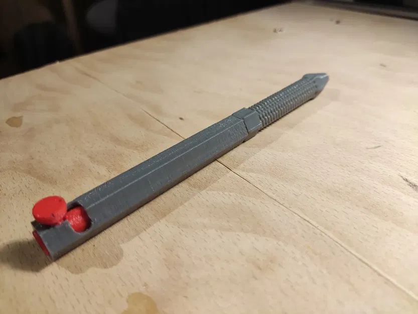 Bút bi cơ chế bolt action với thiết kế độc đáo - Image 1