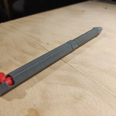 Bút bi cơ chế bolt action với thiết kế độc đáo