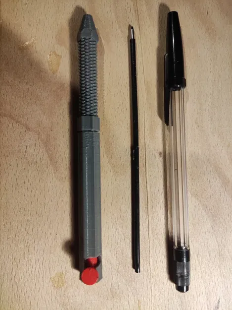 Bút bi cơ chế bolt action với thiết kế độc đáo - Image 2