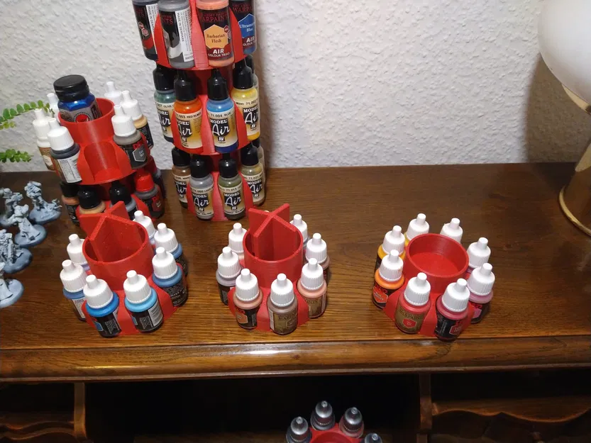 Giá đỡ sơn xoay cho bộ dụng cụ vẽ mini - Image 3