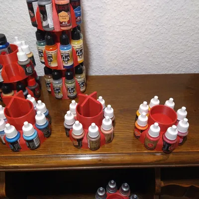 Giá đỡ sơn xoay cho bộ dụng cụ vẽ mini