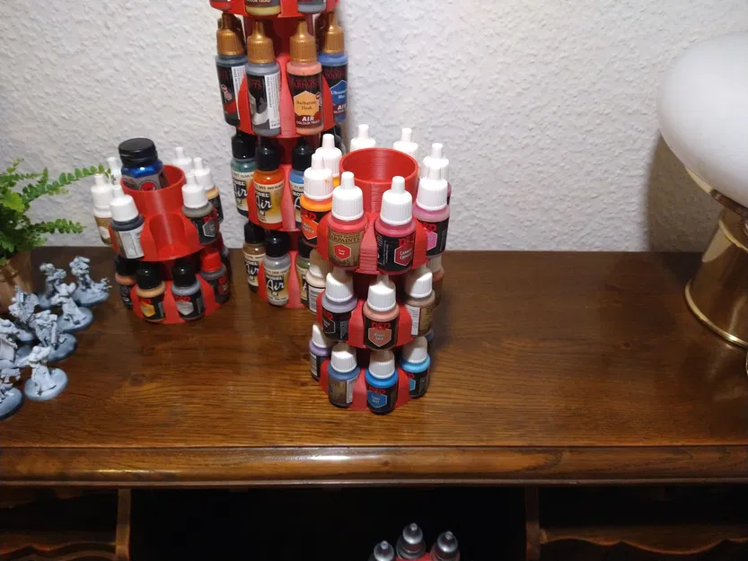 Giá đỡ sơn xoay cho bộ dụng cụ vẽ mini - Image 4