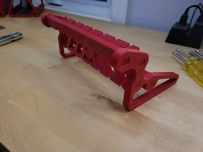 Giá đỡ dụng cụ vặn đai ốc 14 món cho cả bộ mét và inch - Image 3