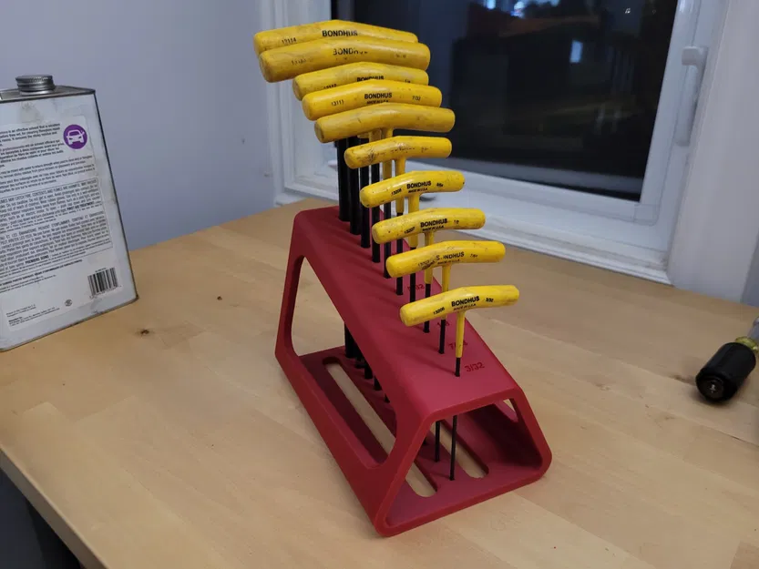 Giá đỡ chìa khóa T-Handle Bondhus cho bộ 8 và 10 món - Image 1