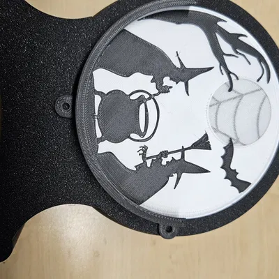 Giá đỡ cảnh trang trí đèn trà cho mùa thu và Halloween