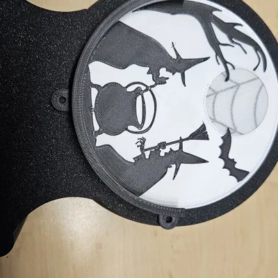 Giá đỡ cảnh trang trí đèn trà cho mùa thu và Halloween