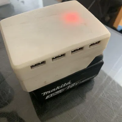 Nguồn điện USB từ pin Makita cho thiết bị Air-Gap