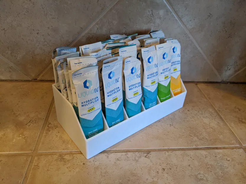 Trạm giữ gói Liquid IV với 6 hương vị khác nhau - Image 1