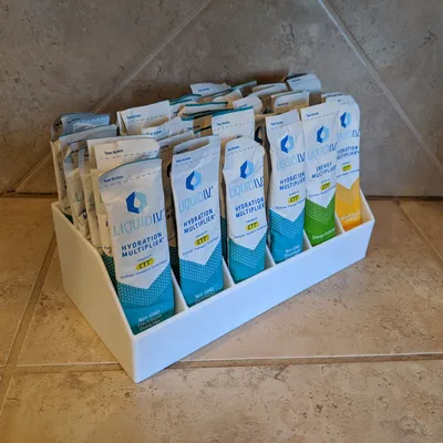 Trạm giữ gói Liquid IV với 6 hương vị khác nhau