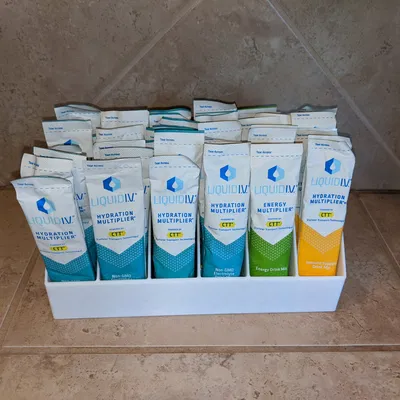 Trạm giữ gói Liquid IV với 6 hương vị khác nhau