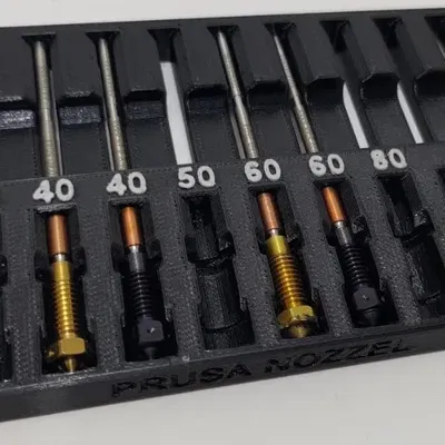 Hộp đựng 10 đầu phun Prusa cho máy in MK4 và XL