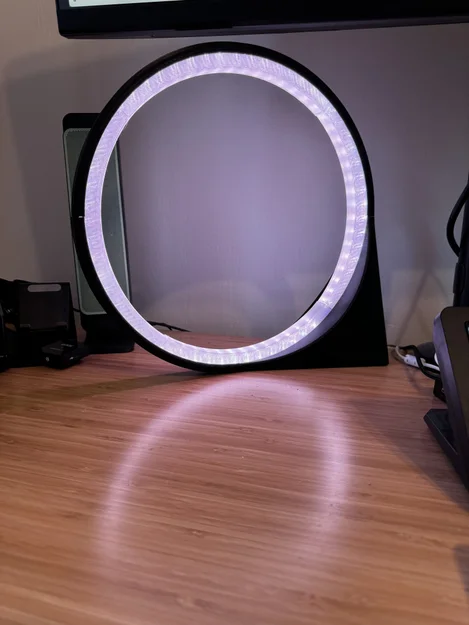 Đèn bàn LED Helios với vòng WLED độc đáo - Image 1