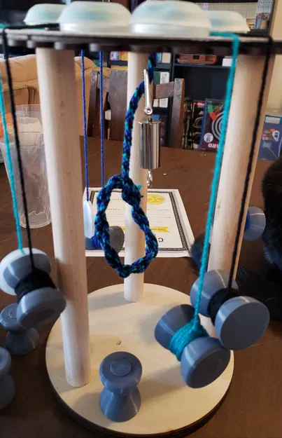 Cuộn bobbin Tama có trọng lượng cho Kumihimo truyền thống - Image 2