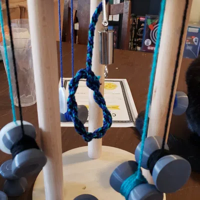 Cuộn bobbin Tama có trọng lượng cho Kumihimo truyền thống