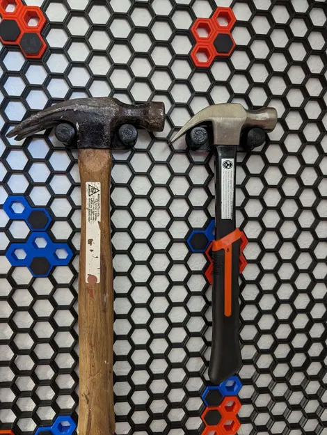 Giá treo búa trên tường tổ ong - Image 1