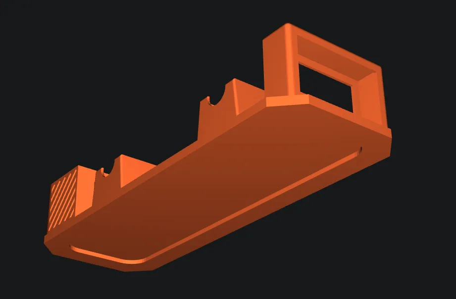 Bình chứa ngũ cốc Plastic House với giá đỡ cuộn tích hợp - Image 2