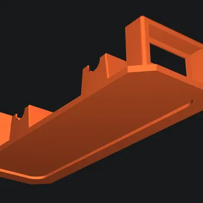 Bình chứa ngũ cốc Plastic House với giá đỡ cuộn tích hợp