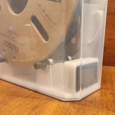 Bình chứa ngũ cốc Plastic House với giá đỡ cuộn tích hợp