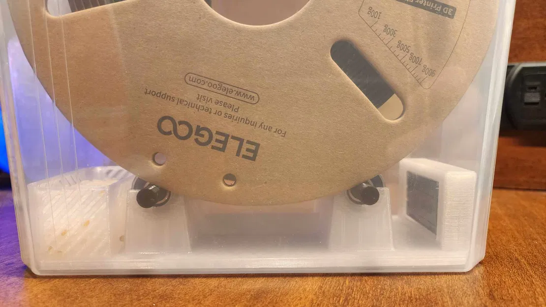 Bình chứa ngũ cốc Plastic House với giá đỡ cuộn tích hợp - Image 4