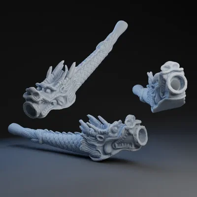 Ống hút hình rồng làm từ PETG an toàn thực phẩm