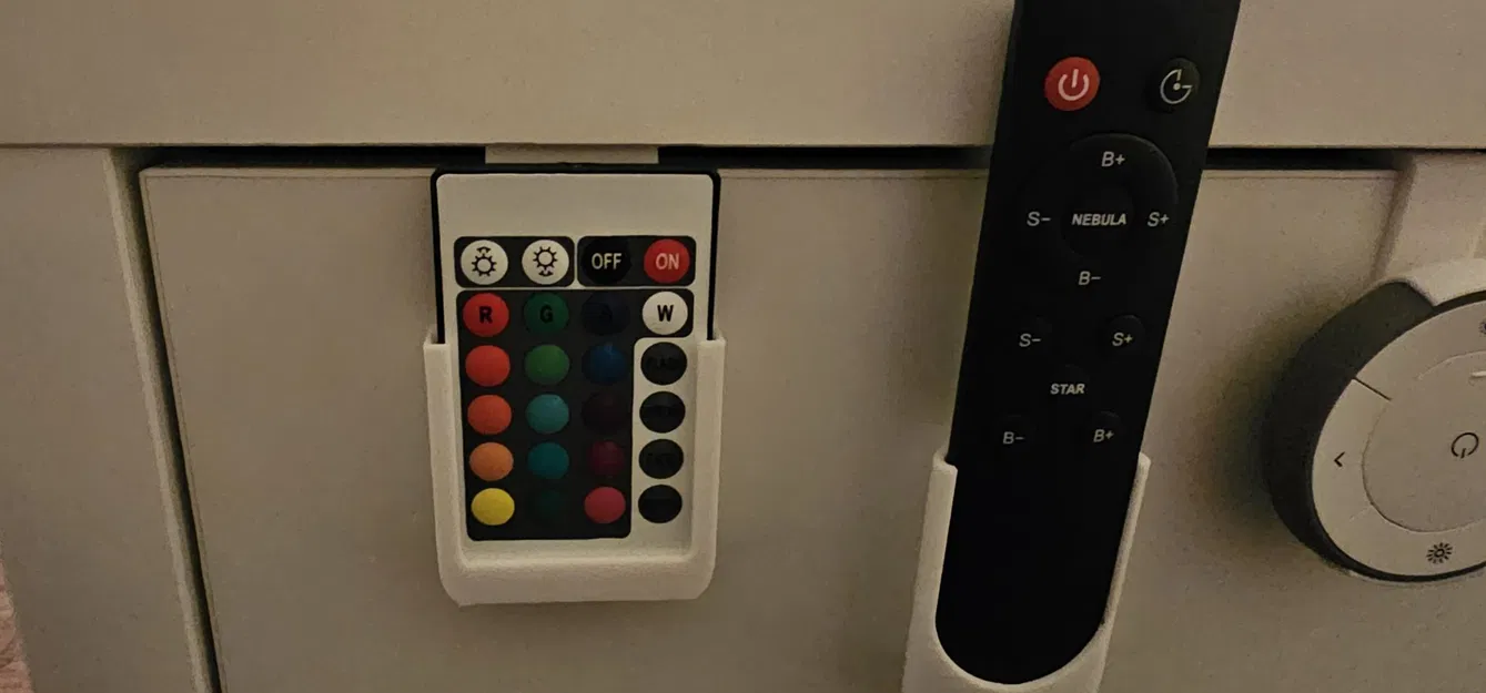 Giá đỡ điều khiển từ xa LED cho cửa Kallax và Billy - Image 2