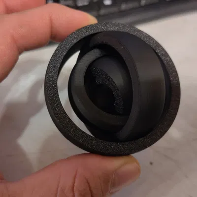 Đồ chơi xoay không ma sát hình vòng tròn thú vị