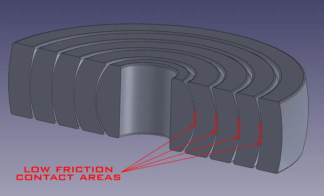 Đồ chơi xoay không ma sát hình vòng tròn thú vị - Image 2