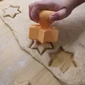 Vykrajovač bánh quy hình ngôi sao đường kính 8 cm - Thumbnail 5