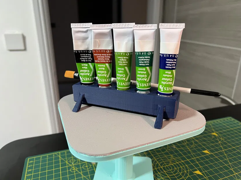 Giá đỡ sơn acrylic nhỏ gọn cho bàn làm việc - Image 1