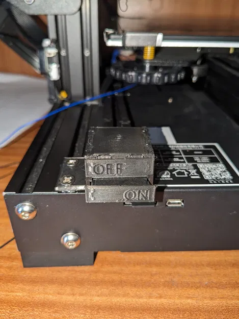Công tắc ON OFF phía trước cho máy in Ender 3 v2 - Image 1