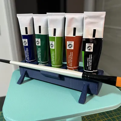 Giá đỡ sơn acrylic nhỏ gọn cho bàn làm việc