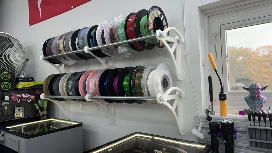 Giá đỡ kệ filament chắc chắn cho máy in 3D - Image 8