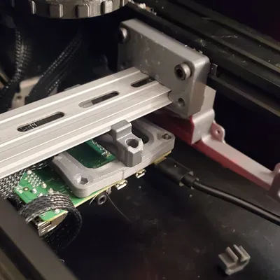 Giá đỡ DIN cho thanh nhôm với khoảng cách 20mm