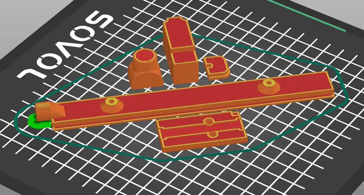 Giá đỡ nhiều phần cho việc sơn Glock 45 / 19 MOS - Image 2