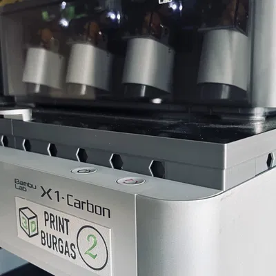 Đèn LED với kính che thông gió cho Bambu Lab X1, P1P và P1S