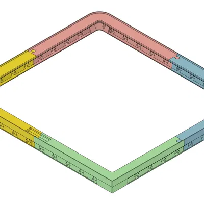 Đèn LED với kính che thông gió cho Bambu Lab X1, P1P và P1S