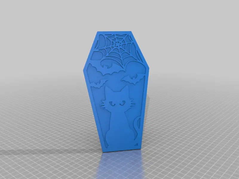 Trang trí Halloween với hình ảnh con mèo và bí ngô - Image 6